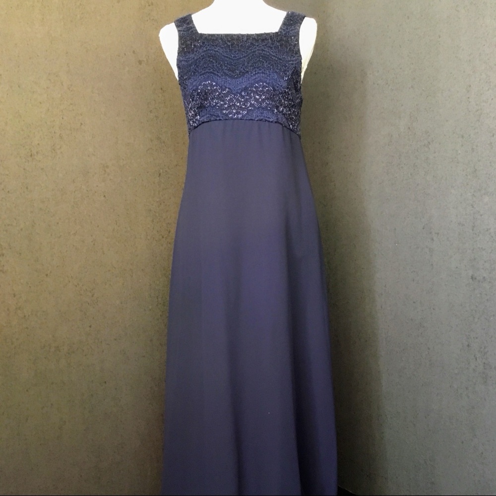 Women’s Navy Blue Evening Gown Size 8